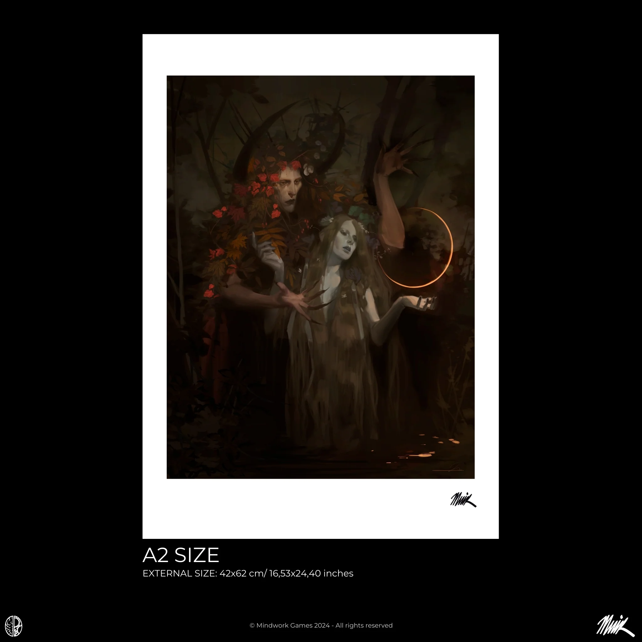 Jodie Muir Art Print - Autumn - Image 8